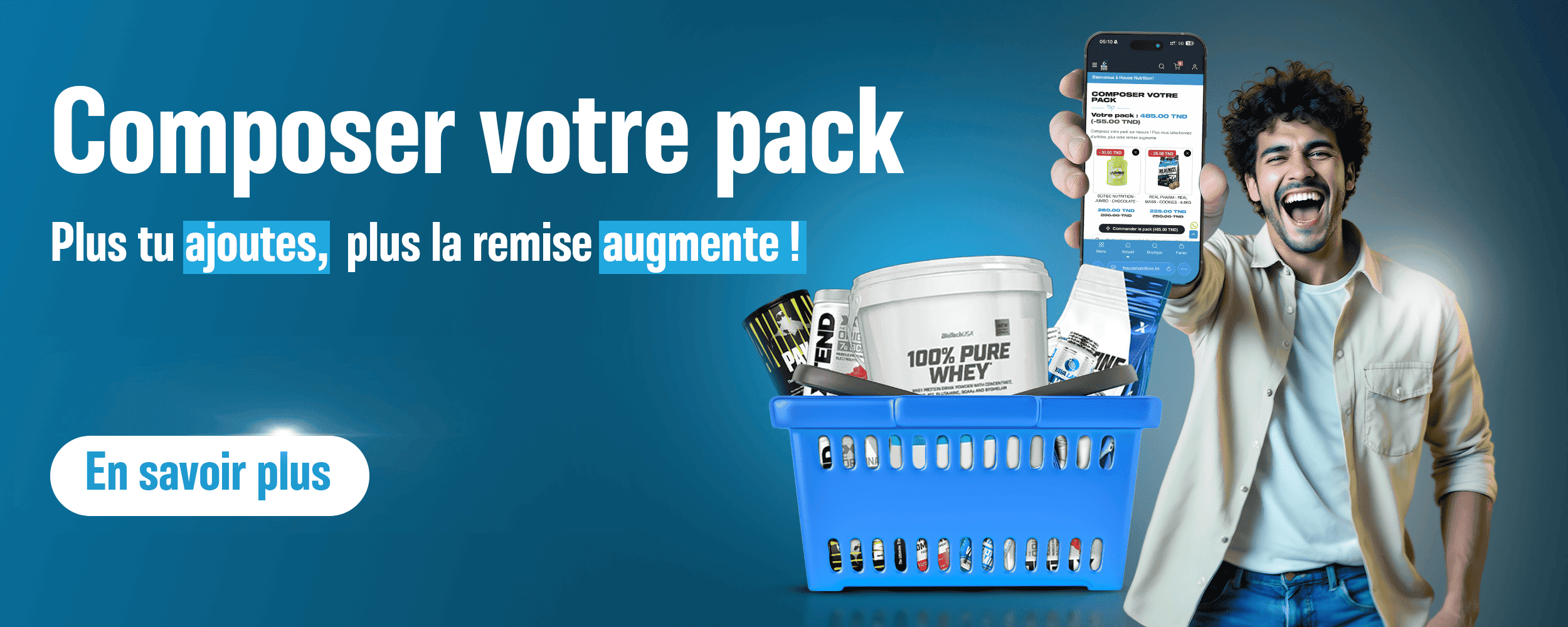 Composer votre pack